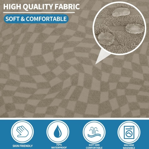 Uniwersalny pokrowiec na sofę 2-osobowa 145x185 cm naroznik Ystyle