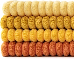 MIULEE 4-częściowy zestaw miękkich, sztruksowych, 40 x 40 cm