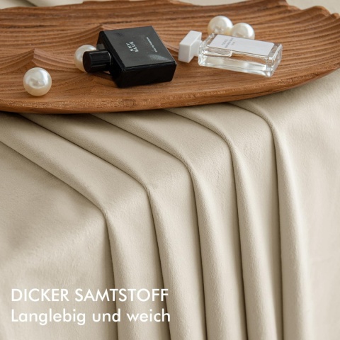 MIULEE Zasłona 140 x 260 cm 2 sztuki, nieprzejrzysta, zaciemniająca