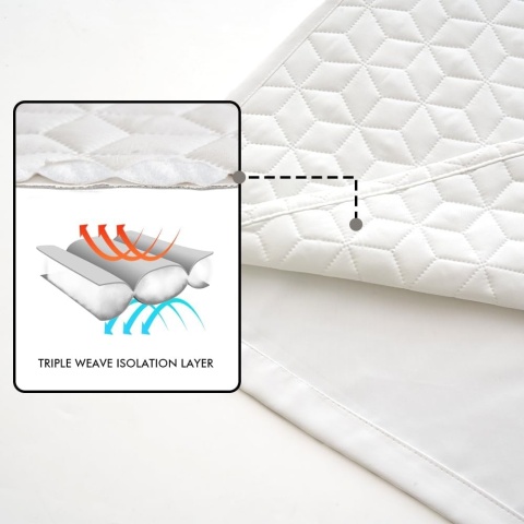 MIULEE Zasłona termiczna z izolacją zimną i ciepłą termiczną 175x132cm