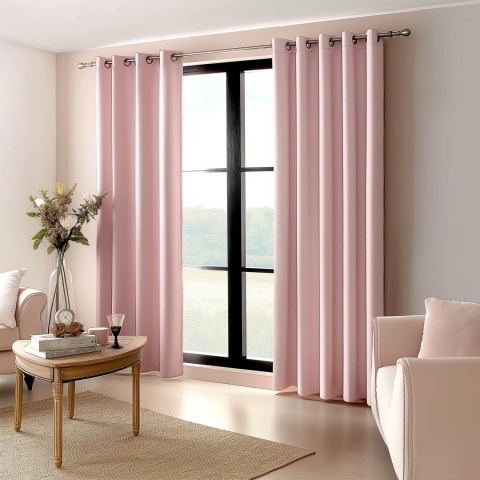 MIULEE Zasłona zestaw 2 sztuk, wys. 245 x szer. 140 cm zaciemniające