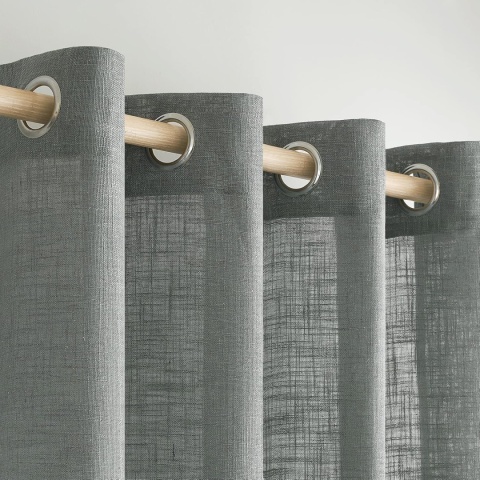 MIULEE Zasłony na przelotkach, zestaw 2 sztuk, 245x 140 cm