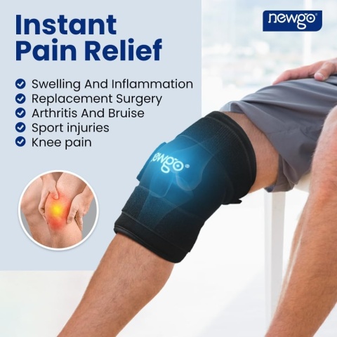 NEWGO Opaska chłodząca na kolana, wielokrotnego użytku