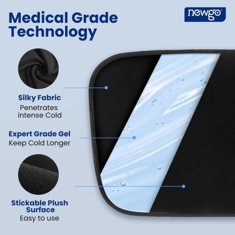 NEWGO Opaska chłodząca na kolana, wielokrotnego użytku