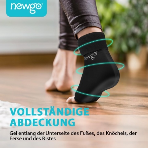 NEWGO Rękaw chłodzący na stope, bandaż chłodzący na kostke