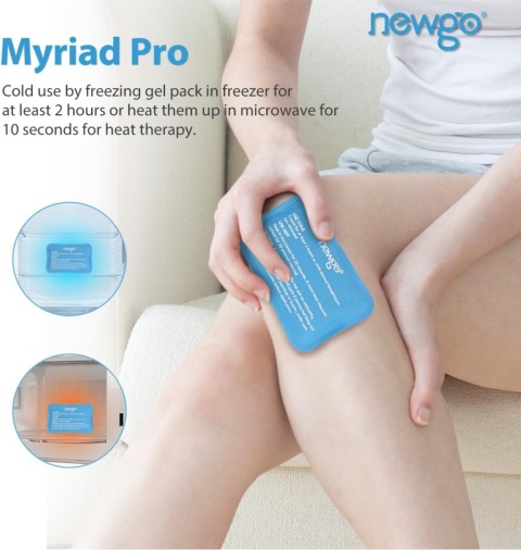 NEWGO żelowe podkładki chłodzące (6 sztuk) kompresy chłodzące