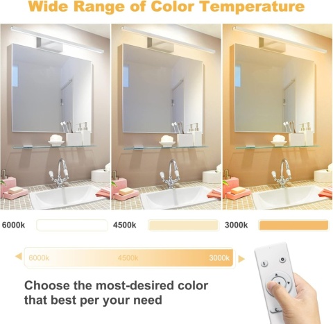 NIORSUN Lampa LED do lustra 18 W, 80 cm 3000 K – 6000 K z pilotem