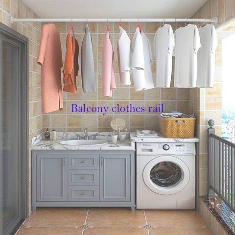 Newgoal Drążek teleskopowy, bez wiercenia 105-170 cm