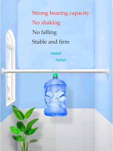 Newgoal Drążek teleskopowy, bez wiercenia 105-170 cm