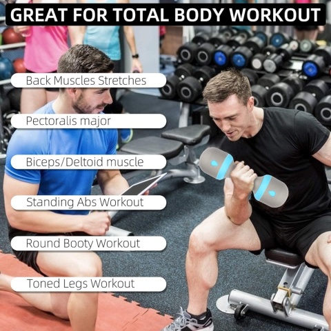 Para hantli z regulacją 5 w 1 opcja wagowa od 1 do 5 kg antypoślizgowe