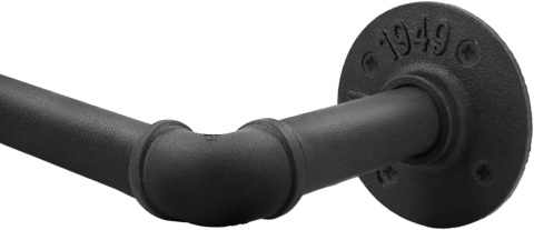 Przemysłowy karnisz wysuwany, regulowany metalowy 110-210 cm