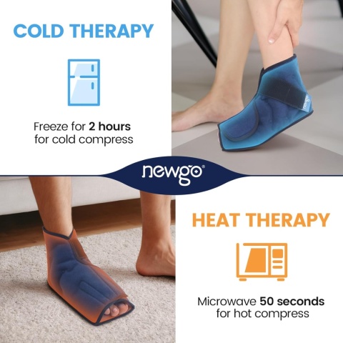 SKARPETY ŻELOWE CHŁODZĄCE - ROZGRZEWAJĄCE NEWGO