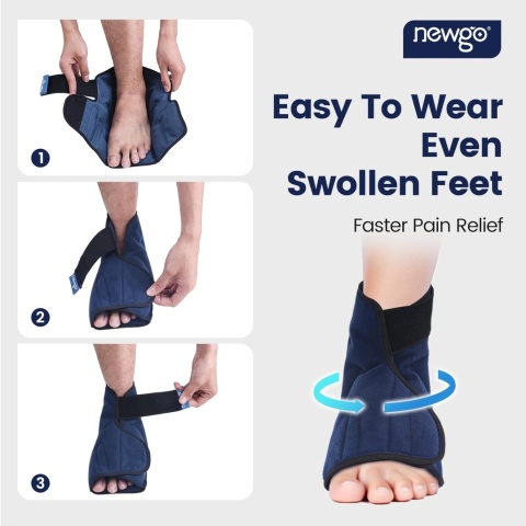 SKARPETY ŻELOWE CHŁODZĄCE - ROZGRZEWAJĄCE NEWGO