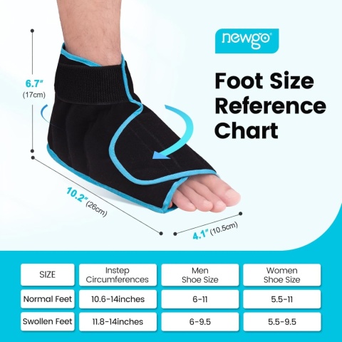 SKARPETA ŻELOWA CHŁODZĄCA - ROZGRZEWAJĄCE NEWGO