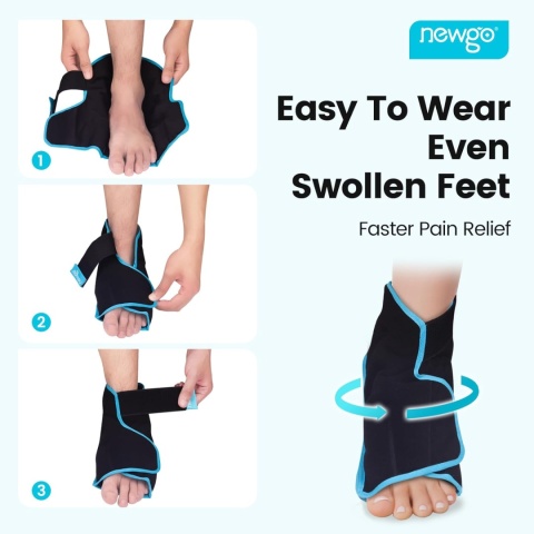 SKARPETA ŻELOWA CHŁODZĄCA - ROZGRZEWAJĄCE NEWGO