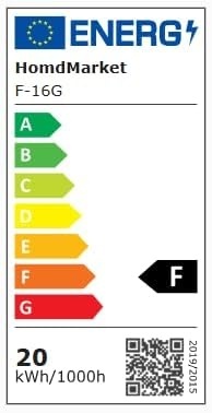 Składana Lampa Biurkowa do Paznokci HomdMarket Lamp 36W 86 cm