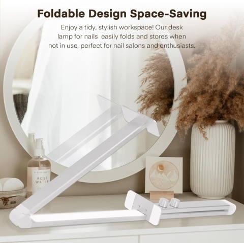 Składana Lampa Biurkowa do Paznokci HomdMarket Lamp 36W 86 cm