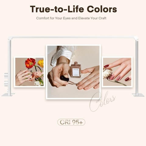 Składana Lampa Biurkowa do Paznokci HomdMarket Lamp 36W 86 cm