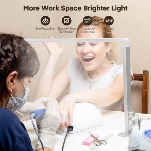 Składana Lampa Biurkowa do Paznokci HomdMarket Lamp 36W 86 cm