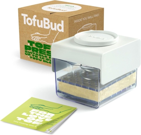 TofuBud Tofu prasa do tofu - Tofu Maker do stałego lub bardzo mocnego tofu