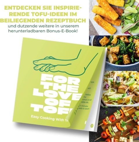 TofuBud Tofu prasa do tofu - Tofu Maker do stałego lub bardzo mocnego tofu