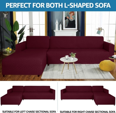 Uniwersalny pokrowiec na sofę 1-osobowa 145x185 cm naroznik Ystyle