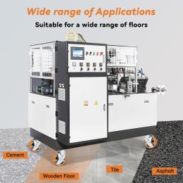 WEIBIDA 125mm kółka 4 szt z hamulcem bocznym, nośność 1800 kg
