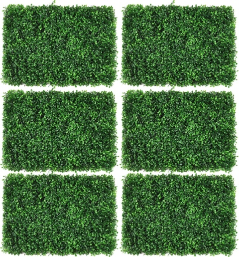 Ybaymy 12 paneli sztucznych roślin , trawnik ścienny 60 x 40 cm