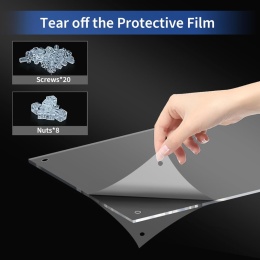 Akrylowa gablota na lego witryna ekspozycyjna, 50 x 39 x 18 cm