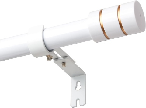 Karnisz 25 mm, biały, 66-105 cm, wysuwany