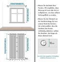 MIULEE Zasłona z oczkami, zaciemniająca 2 sztuki, 140 x 260 cm