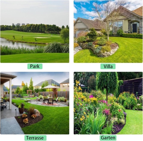 SMILOVII Podkaszarka do trawy z akumulatorem 2 x 2000 mAh zestaw XXL