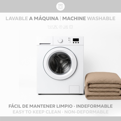 Textilhome - Pokrowiec na sofę MALU, 4 Osobowa, Dwustronny