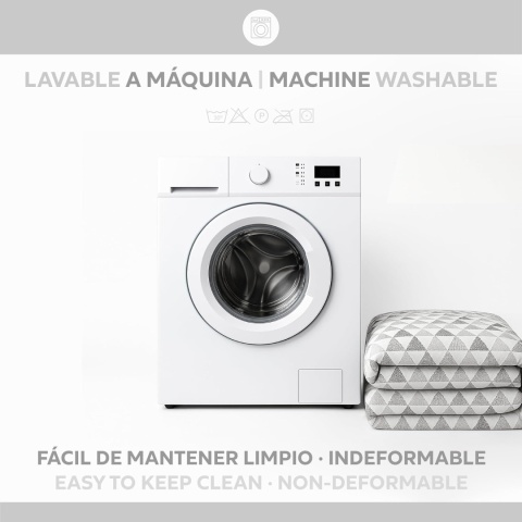 Textilhome - Pokrowiec na sofę MALU, 4 Osobowa, Dwustronny