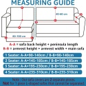 Uniwersalny pokrowiec na sofę 2-osobowa 139- 175cm naroznik Ystyle