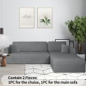 Uniwersalny pokrowiec na sofę 1+2 -osobowa 145x185 cm naroznik Ystyle