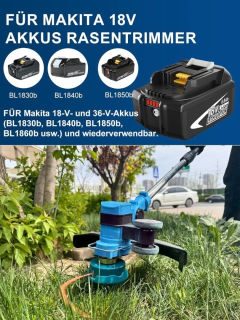 Akumulatorowa kosiarka do trawy bezszczotkowa 5 w 1