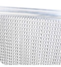 Aluminiowa zasłona łańcuchowa, 100 x 210 cm, roleta przeciw owadom