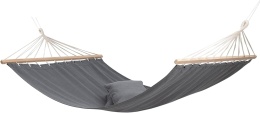 BEJOY Podwójny hamak, hamak ogrodowy, z litego drewna