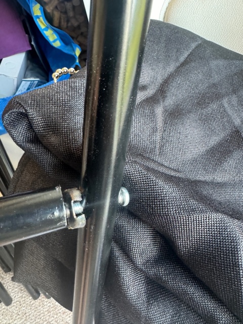 CLXRZM Wolnostojąca przebieralnia (100 x 100 x 200 cm) z kurtyna