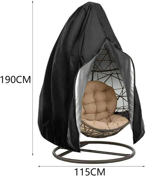 CSPone Pokrowiec na fotel wiszący, pokrowiec ochronny na jajka, krzesło