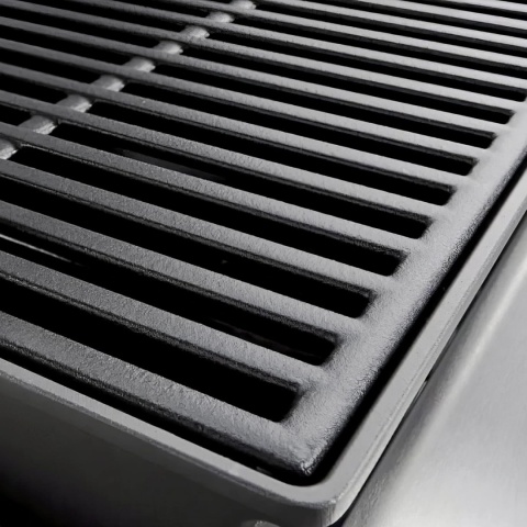 Denmay 67 x 40 cm żeliwny ruszt do grilla