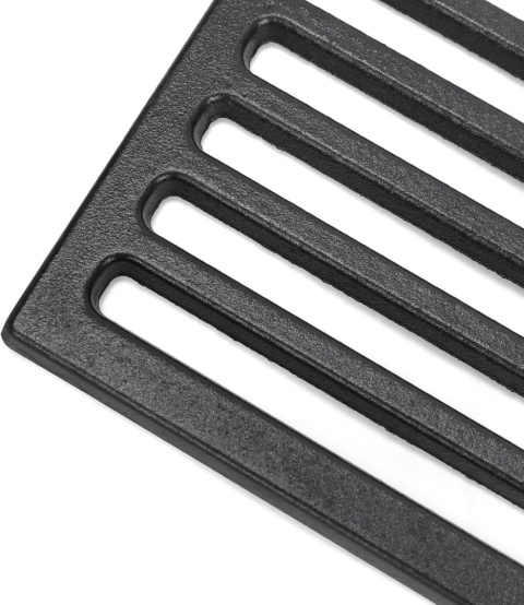 Denmay 67 x 40 cm żeliwny ruszt do grilla