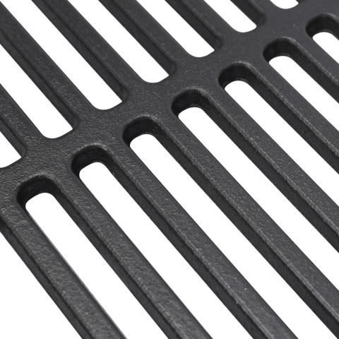 Denmay 67 x 40 cm żeliwny ruszt do grilla