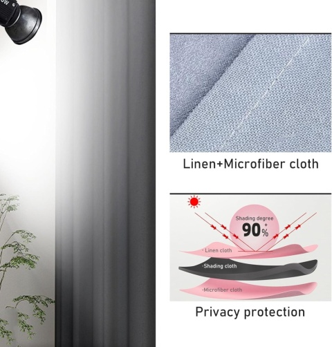 Gdmokle Przymierzalnia, w kształcie litery U, (100 x 95 cm, czarny)