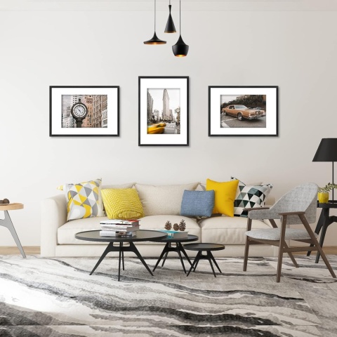 HOHIYO Drewniana ramka na zdjęcia A2 (42 x 59,4 cm), z dębu