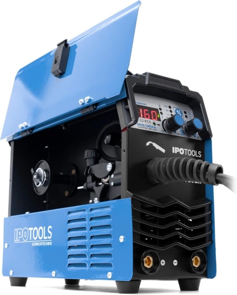IPOTOOLS MIG-160ER spawarka MIG MAG - Spawarka MIG z 160A 230V IGBT