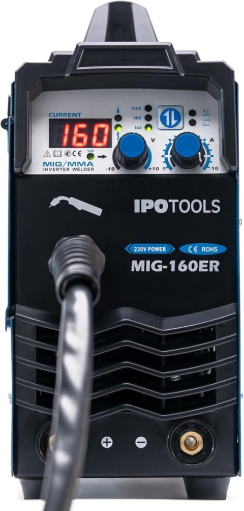 IPOTOOLS MIG-160ER spawarka MIG MAG - Spawarka MIG z 160A 230V IGBT