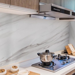 Okleina folia dekoracyjna 500 x 60 cm samoprzylepna Surmounty marmur