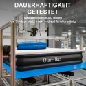 OlarHike Łóżko dmuchane dla 1 osoby z wbudowaną pompką elektryczną